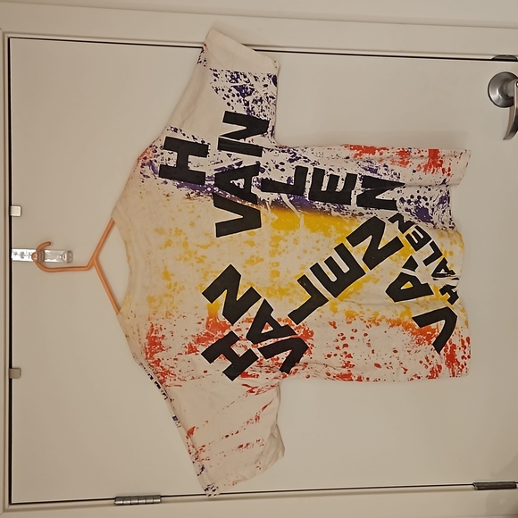 Van Halen concert tee XL short sleeve splatter graphic Sammy multicolored - Picture 4 of 6